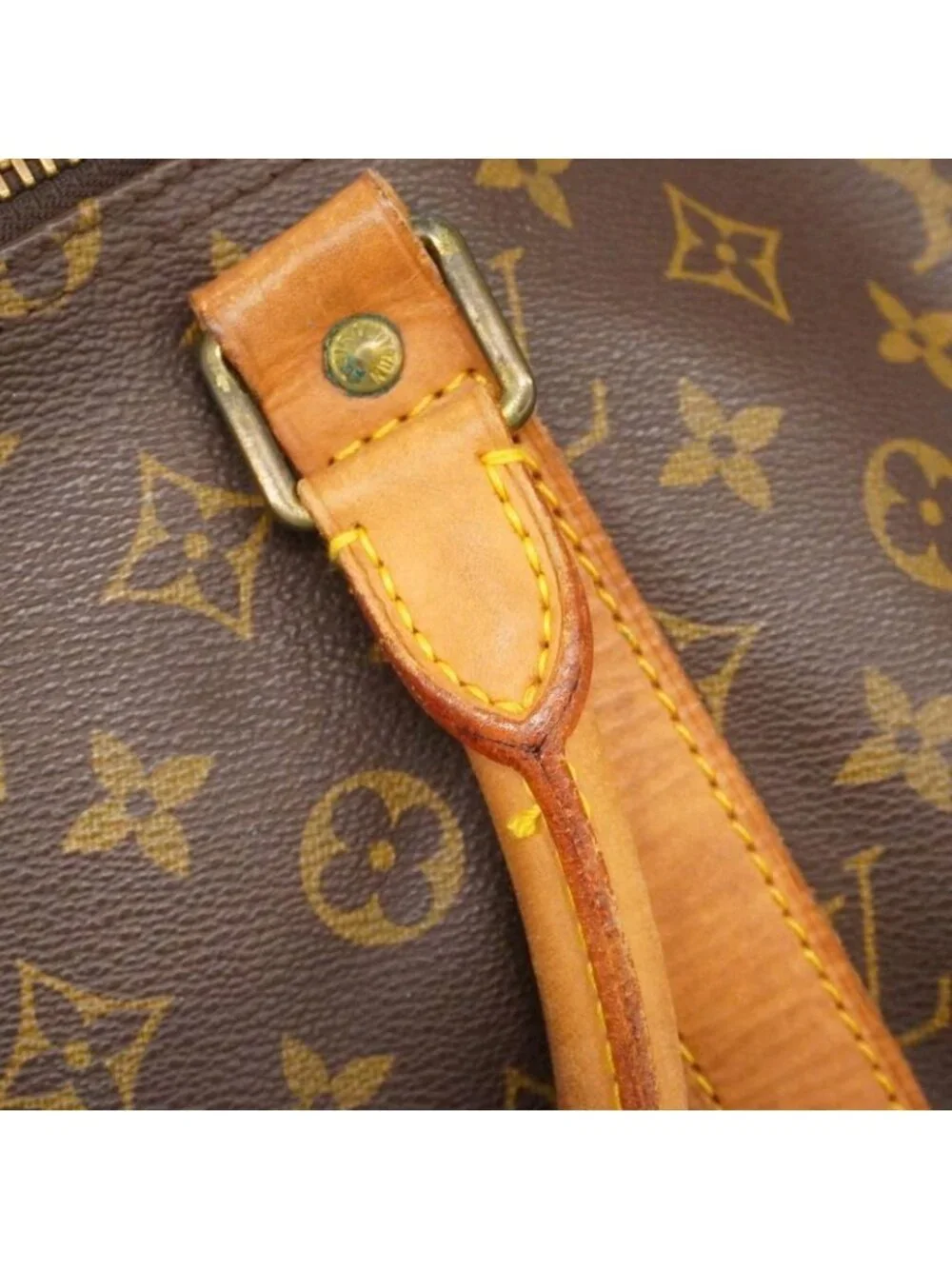 Louis Vuitton Boston Bag Monogram Keepall Bandouliere 55 Brown - Picture 9 of 10